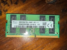 USED SK Hynix 16 GB (1x16GB) HMA82GS6AFR8N-UH PC4-2400T Laptop Memory RAM