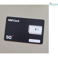 Verizon 5G 4G LTE Triple Cut SIM Card Set Standard Micro Nano 10 Pack