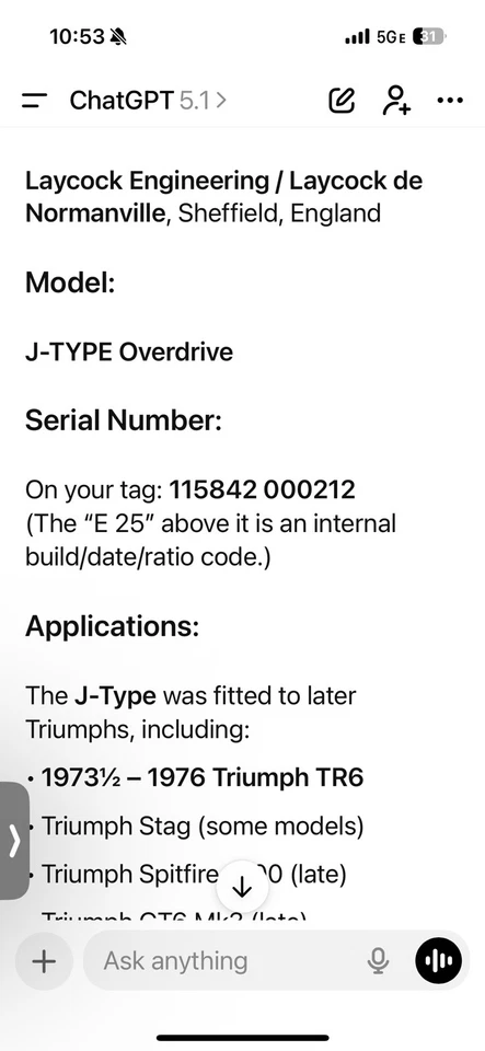 Austin Healey MG Triumph Laycock Normanville Overdrive Transmission Housing #6 - Image 3 of 4