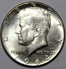 1964-P Kennedy Half Dollar - AU - #0733K50