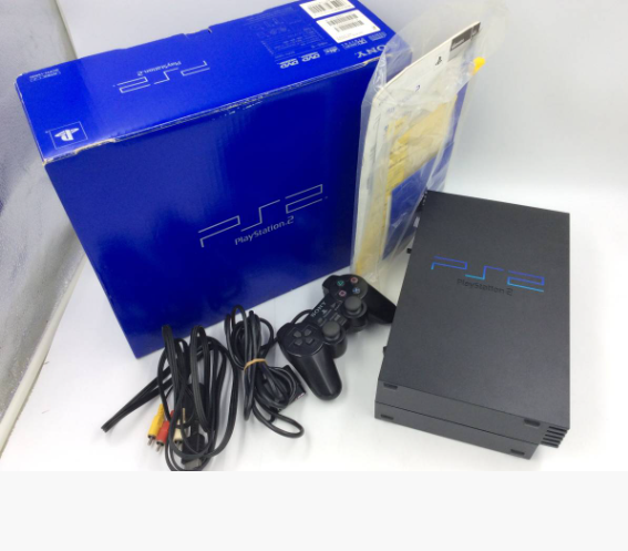 Sony PS2 PlayStation 2 SCPH-15000 Black in working condition W/box