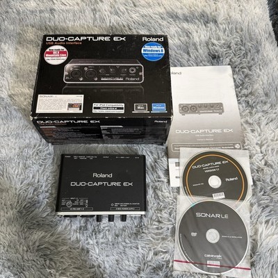 Roland UA-22 Duo-Capture EX Audio MIDI Interface 24 Bit Digital
