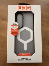 UAG Samsung Galaxy Z Fold 7 Case Mouve Magnetic Charging Transparent Rugged, Ice