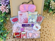 Ladies Pamper Hamper Spa Box For Her | Pink | Valentines Gift | Birthday
