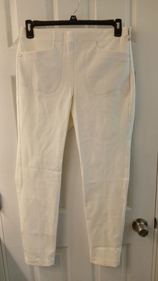 RLX Ralph Lauren Women s Performance Slim Pant Cream Size 10 Technical Stretch