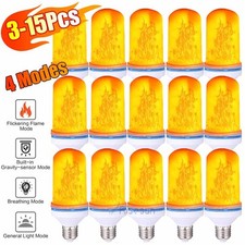 LOT LED Flame Effect Light Bulb- Simulated Na...