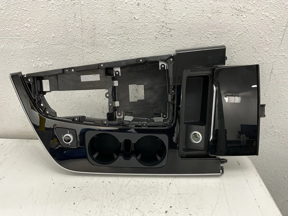 Audi Q7 2018 consola central control/taza/soporte moldura 4M0862534 OEM Foto 3 de 4