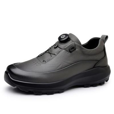  All-match Leather Casual Shoes Outdoor Male Non-Slip Sneakers Treking Footwear