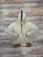 Vintage Carhartt Active Hooded Jacket Super Faded and Distressed- Fits like M