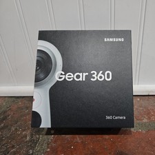Samsung Gear 360 4K Spherical VR Camera - White - NIB - Factory Sealed