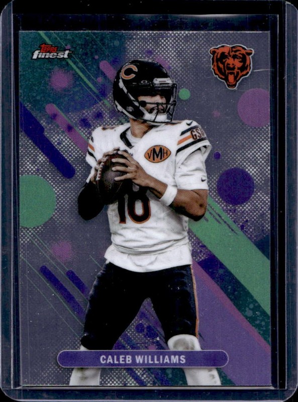 2025 Topps Finest Caleb Williams #50 Bears