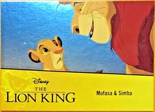 2020 Upper Deck Disney Lion King #33 Mufasa & Simba Silver ePack SP