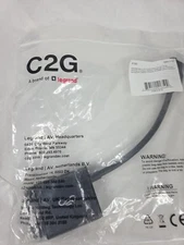 C2G Legrand VGA to HDMI Black Adapter Converter Dongle, HDMI Adapter C2G 41350