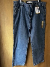 Signature by Levi Strauss & Co. Gold Label Mens Carpenter Jeans 42 X 32 Med Wash