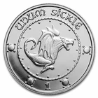 Harry Potter 1 oz Silver .999 Gringotts Sickle Round