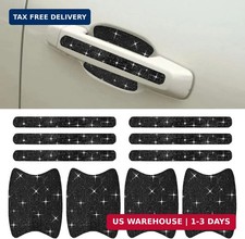 ZIMISI 10PCS Bling Car Door Handle Protector, Crystal Rhinestone Anti-Scratch Ca