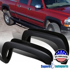 Fits 1999-2006 Chevy Silverado Factory Oe Style 4pc Fender Flares Protector 4pc