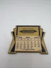 Vintage 1934 Calendar Seasons Greetings Waller Signs Lincoln Nebraska READ!!!