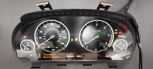 Orig BMW 5er Facelift Tacho Kombiinstrument Cluster Diesel mph km/h 6802332