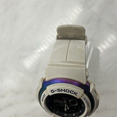 Casio G-SHOCK G-306X-7AJF White Rainbow Working Batteries Casio G-SHOCK G-306X-7AJF White Rainbow Working Batteries