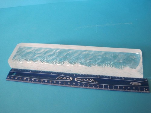 OHARA OPTICAL GLASS S-LAH66 NEW 4.9 LBS BILLET BLOCK SCHOTT EQUIV N-LAF34 TAF1 - Picture 6 of 10