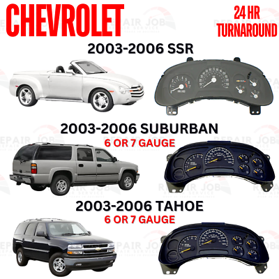 2001 Chevy Tahoe Service