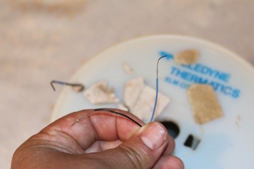 TWO PARTIAL ROLLS WIRE COBRE-JUDD WIRE XLPE AWM 3266 300V 125C & TELEDYNE - Picture 10 of 17