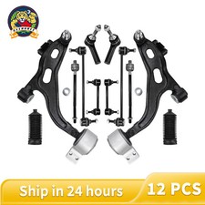 12pcs Front Lower Control Arms Kit For 2005-2007 Ford Freestyle Mercury Montego