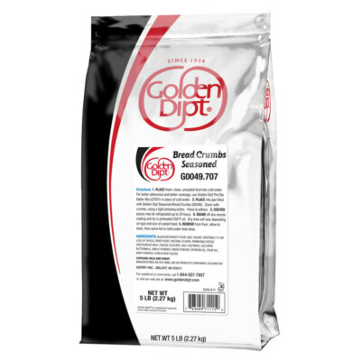 Golden Dipt Seasoned Bread Crumbs 4 lb.