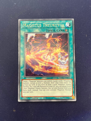magistus cards yugioh GEIM-EN010 1st Edition Magistus Theurgy Rare Card Genesis Impact Yu-Gi-Oh :  Amazon.com.be: Toys