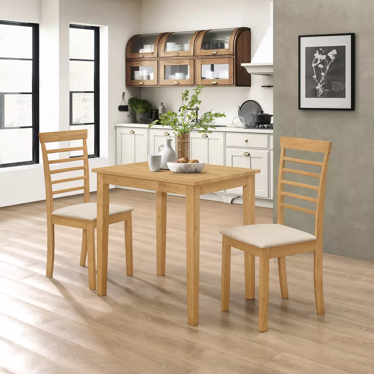 Small round table with 2025 two chairs