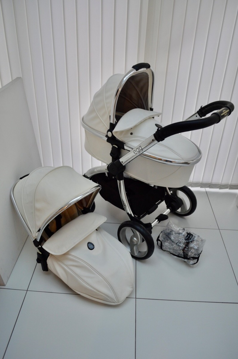 Babystyle Egg Egg Pram Swan White Baby Prams White Egg Pram Egg