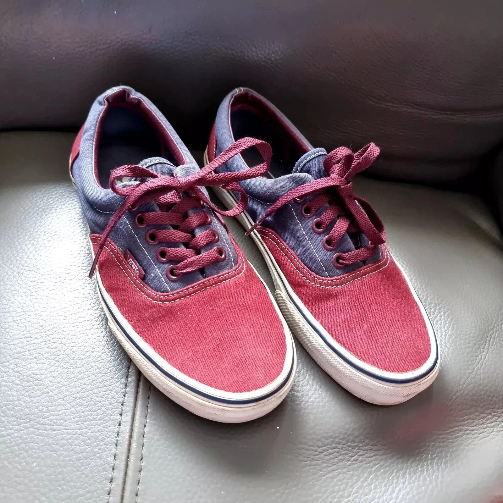 Sneakers g4 Vans Off The Wall epoca marrone blu taglia UK 6 5