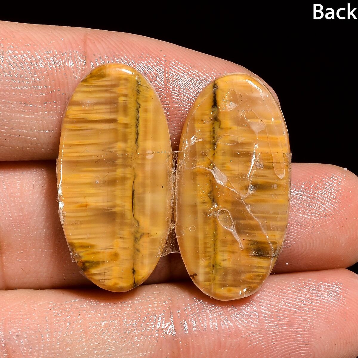 Natural Tiger bee Gemstone 26.00 Cts Loose Oval Cabochon Natural Tiger bee Gemstone 26.00 Cts Loose Oval Cabochon