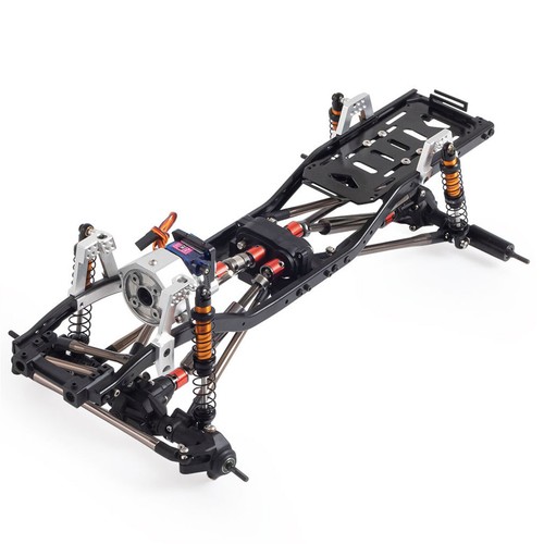313mm Chassis Frame Wheelbase Mounted For 1/10 SCX10II RC Crawler Car Base Set - Picture 21 of 22
