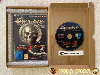 Enclave Gold Edition / Jagged Alliance 2 PC - Immaculate CIB - Tracked