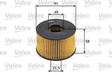 VALEO 586513 Oil Filter for FORD,FORD AUSTRALIA,JAGUAR,LDV,LTI