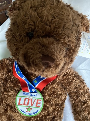 Gund Jumbo 2003 Wish Bear (LOVE) edición limitada 28 pulgadas - Imagen 6 de 12