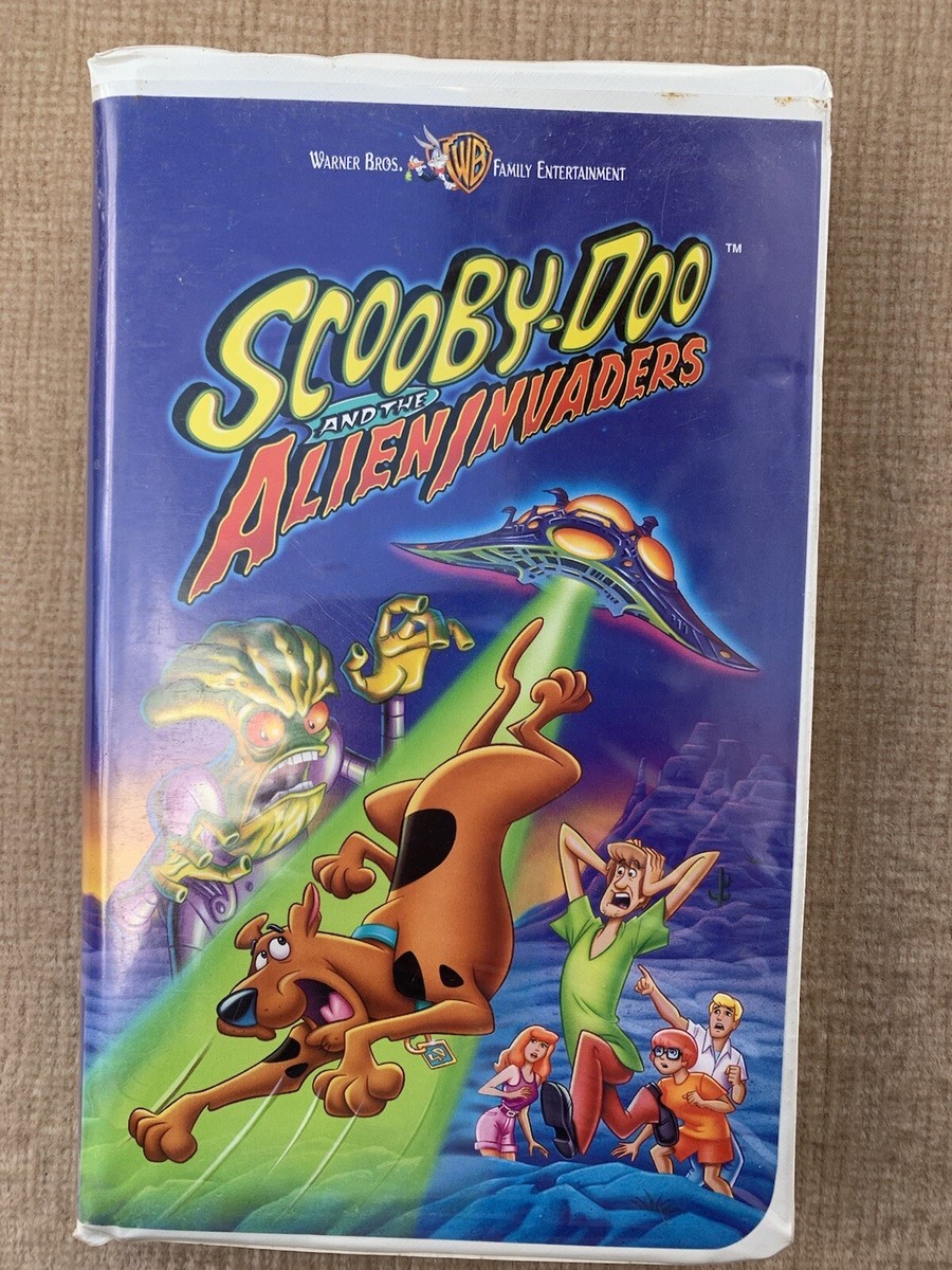 VGT Scooby-Doo VHS Movie Alien Invaders Warner Bross Kids Movie