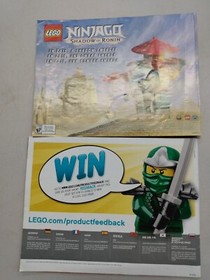 Ninjago: Masters of Spinjitzu LEGO #70750 Instruction Booklets ONLY 1 & 2