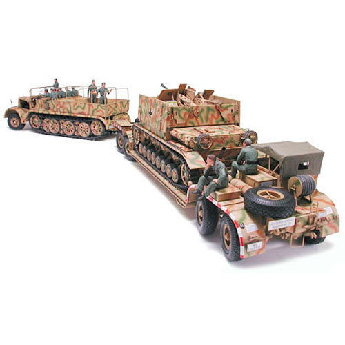 Tamiya 35246 – FAMO & Tank Transporter 1/35 (maquette Neuve, Boîte Scellée)
