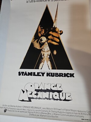 1971 Orange Mecanique A Clockwork Orange Stanley Kubrick French