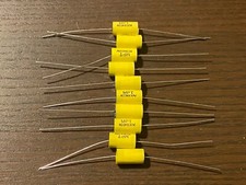 Qty 10 New .04 uf 630v Yellow Film Capacitors Guitar Tube Amp Tone 403K 0.04 uf