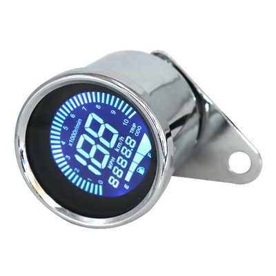 Universal  Motorcycle Instrument Modified Digital Motorbike Speedometer Q2U0