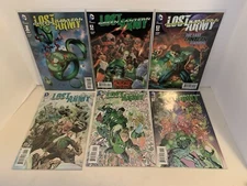 Complete Set Green Lantern Lost Army 1-6