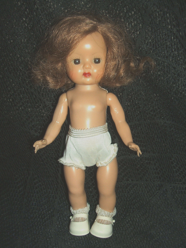 1950's SLW MUFFIE DOLL in VGC with SAD BOX ~ JUST FOR FUN AUCTION ~ NANCY ANN - Picture 2 of 10