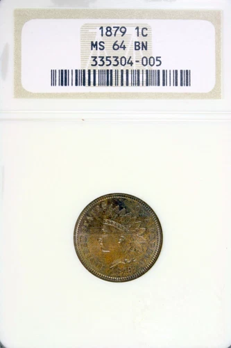 1879 - NGC MS64 BN Indian Head Cent!!!  #B11318