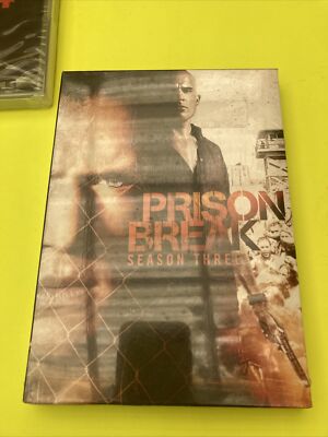 Prison Break - Season 3 (DVD, 2009, 4-Disc Set, Sealed.