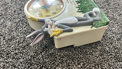 Vintage 1974 Janex Warner Bros. Bugs Bunny Talking Alarm Clock