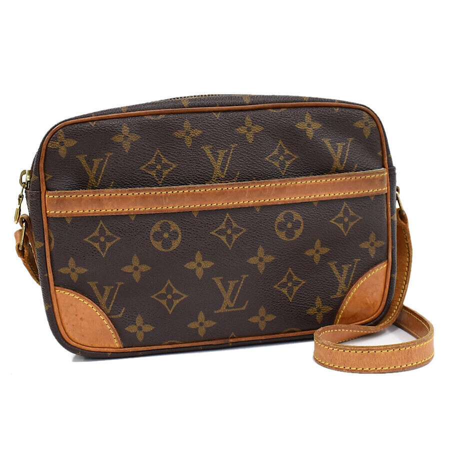 LOUIS VUITTON Monogram Trocadero 23 M51276 LV Crossbody Bag Canvas d4b2